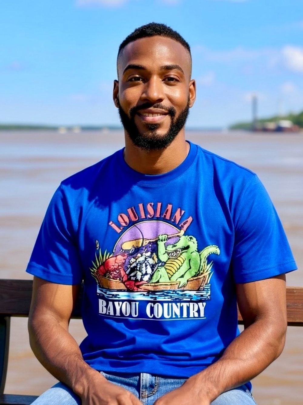 Louisiana Bayou Country Vintage 80's T-Shirt New Orleans